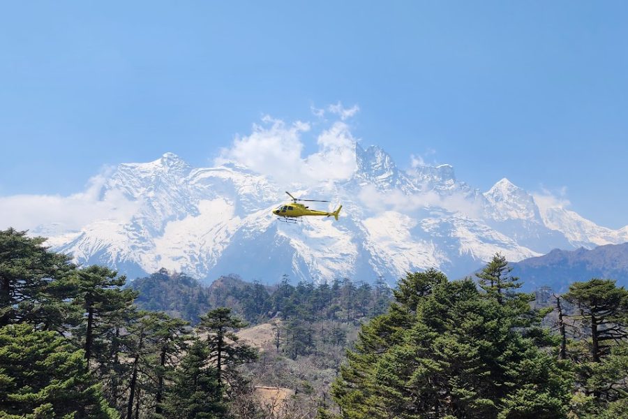 Everest Base Camp trek Helicopter Back to Lukla and flight Back to Kathmandu